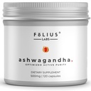 Ashwagandha 7.5% Dukungan Energi Herbal Tambahan 500mg - Stress Relief Dukungan, Dukungan Mood Alam - Full Spectrum Ashwagandha Root Extract -120 Capsules
