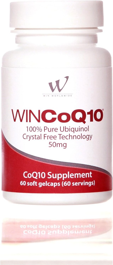 Memenangkan CoQ10 Murni Ubiquinol 50 Mg, 60 Hamba