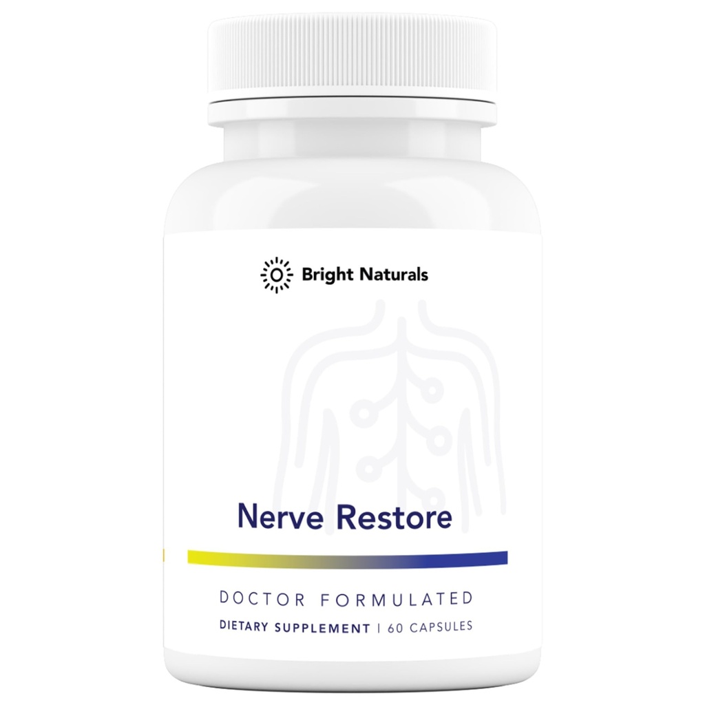 Pemulihan Nerve - Dukungan Nerve Suplemen - Termasuk Pea, White Willow, dan B-Vitamin Nerve Kompleks Dukungan untuk Advanced Nerve Health Support - Dibuat di Amerika Serikat, 60 Kapsul