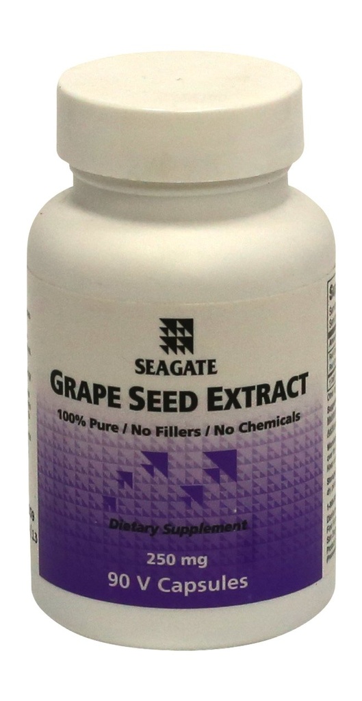 Seagate Product Grape Extract Supplemen 250mg, 90 Veg Capsules