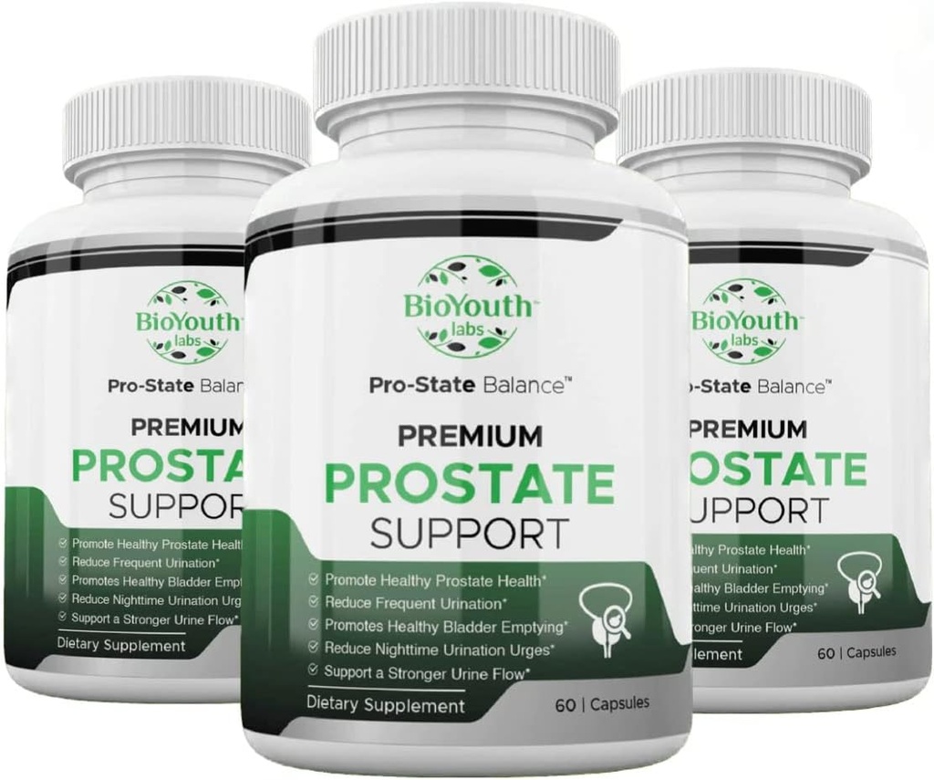 Lab Natural Prostate Health Supplement Suplement Supplement for Men, 180 Capsules