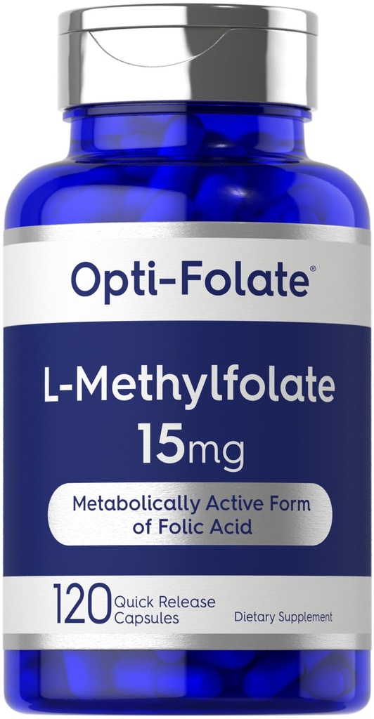 Carlyle L Methylfolat 15mg 124; 120 Capsules 12.4; Ukuran Carlyle L Methellfolat 15mfate 15mg; 120 Capsules: 124; Ukuran Nilai Nilai: 124; Max Potency 14; Dioptimalkan dan diaktifkan; Non-GMO, Gluten Free Supplemen 12.4; Methyl Founning, 5-MTHF 124; oleh Optile - Folate