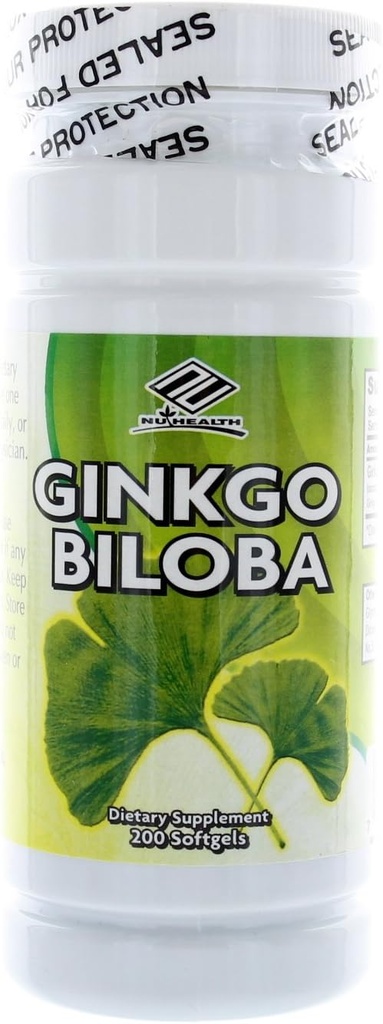 Nut- Kesehatan Ginkgo Biloba 60 Mg 200 Softgels