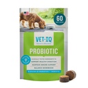 Tambahan Probiotik VetIQ untuk Anjing, Dukungan Digepsi untuk Anjing, Notheshes Bakteri Gut dan Supports Bowel Fungsi, Hickory Smoke Flavor, Dibuat di Amerika Serikat, 60 Count