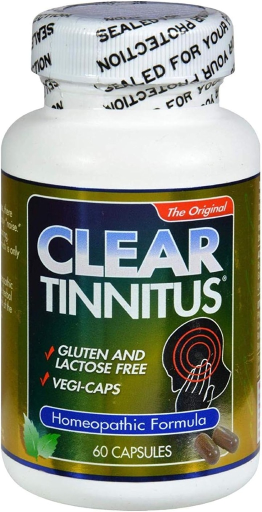 Clear Products Clear Tinnitus - 60 Kapsul - Gluten Free