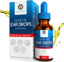 Medi Grade Olive Oil Ear Drops for Wax Removal and Blocked Ears, 10ml - 100% Natural Ear Wax Removal Drops with Pipette Dropper and Remmoves Hardeny Earwax Building - Advanced Wax Drops