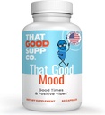 Itu Good Supp Co - Bahwa Good Mood Suplement Suplement for Women & Men - Mood Booster, Dukungan dengan Stress Relief & Cognitive Well Being - Vitamin B12, 5- HTP, Ashwagandha Root, GABA - Dibuat di AS