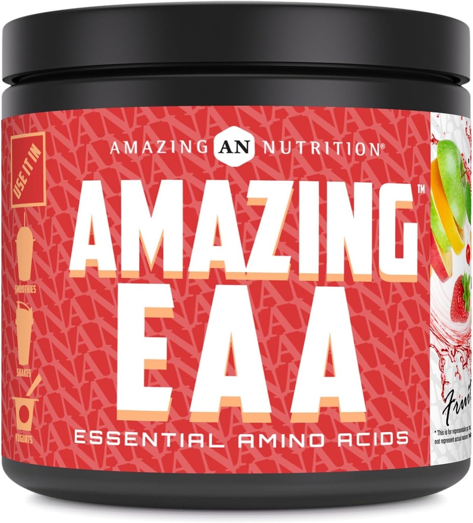 Amazing EAA Esquest Amino Acids 124; 8 Grams EA Per Serving 124; 30 Servings 124; 330 Grams Powder Supplemen: