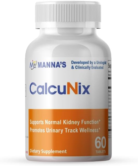Manna CalcuNix Kidney Tambahan Tambahan Promoses Urinary Track 60 tablet