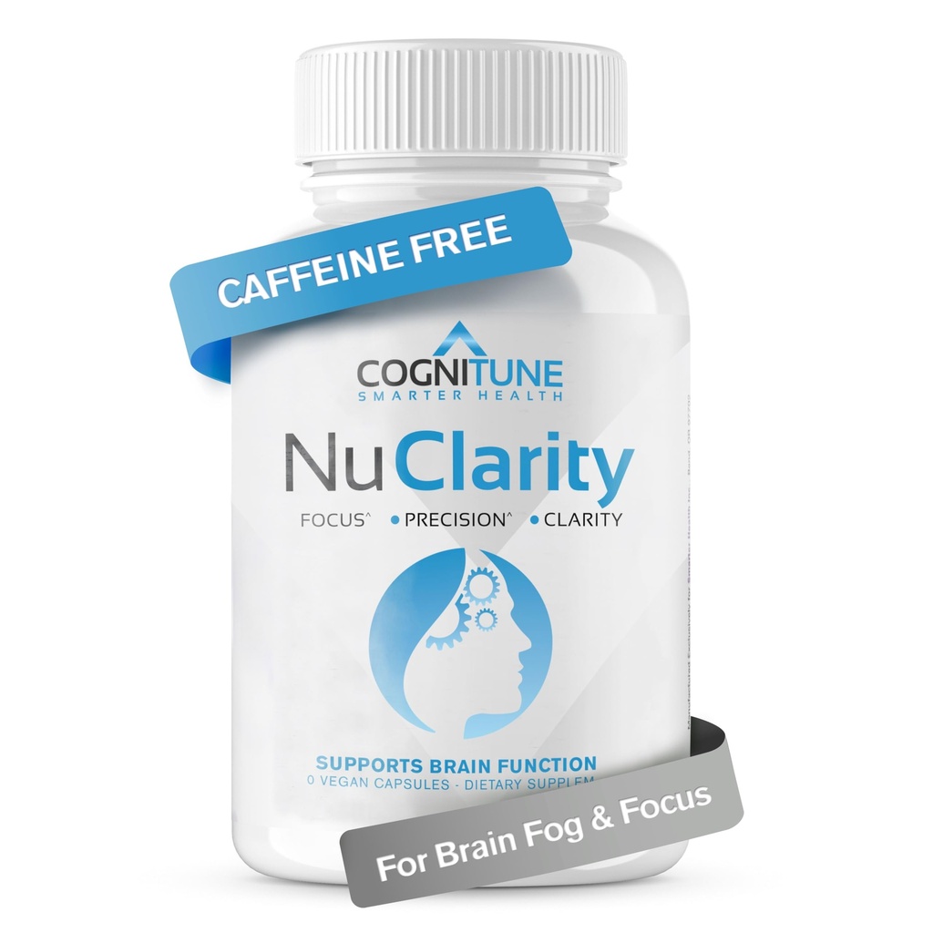 NuClarity - Premium Nootropic Brain Suplement - Focus, Energy, Memory Booster