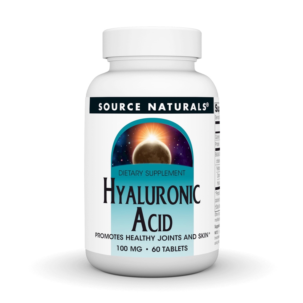 Sumber Acid Hyaluronic, Promotes Sehat Joints dan Skin *, 100mg - 60 tablet
