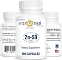 BioTech Pharmacal - Zn-50- 100 Count