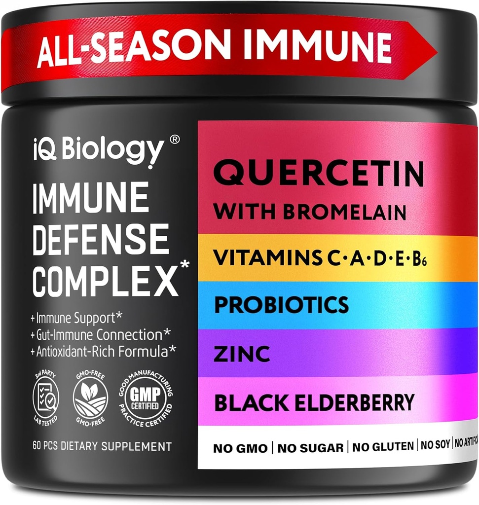 Quercetin dengan Bromelain - Premium Quercetin Capsules for Immune Care *