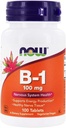 Sekarang Foods Vitamin B-1 (Thiamine), 100 tablet / 100mg (Paket 2)