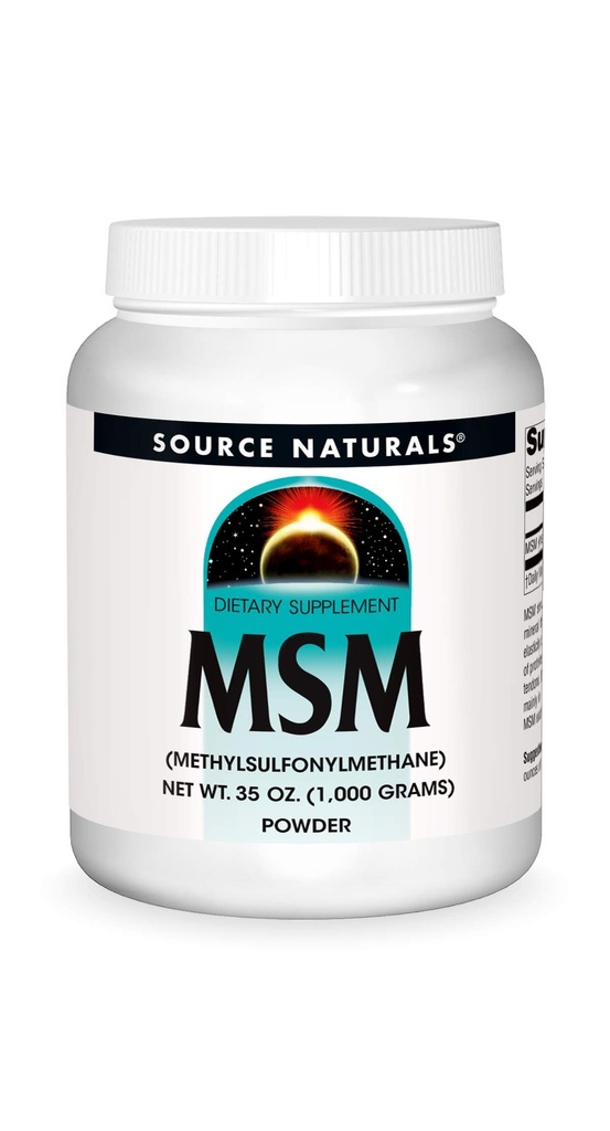 Sumber MSM (Methylsulfonymetana) Net WT. 35 Ounce (1.000 Grams) - Powder