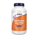 Suplemen NOW, Sunflower Leciphin 1200 mg dengan Chosfatidyl Chooline, 200 Softgels
