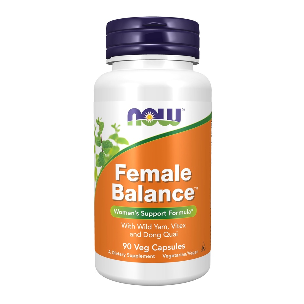 Now Foods Suplemen, Women Balance ™ dengan Wild Yam, Vitex, Dong Quai, GLA, Vitamin B-6 dan Folate, 90 Kapsul