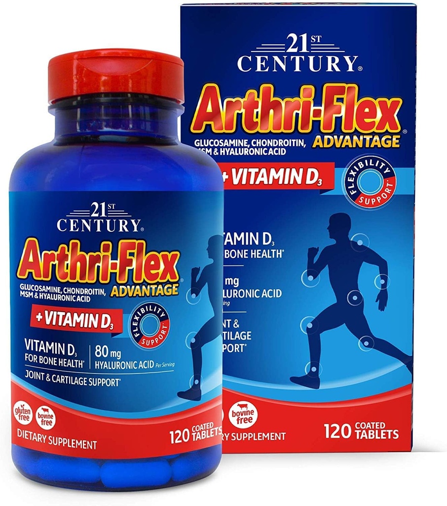 Arthri- Flex Keuntungan ditambah Vitamin D3 120 Tablet