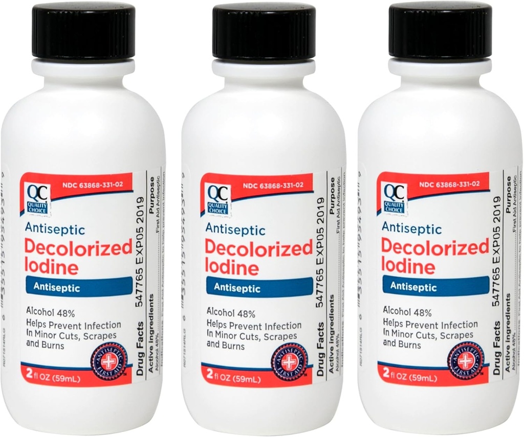 Kualitas Pilihan Antiseptik Dekorasi Iodium 2 Fl Oz. - 3 Pack
