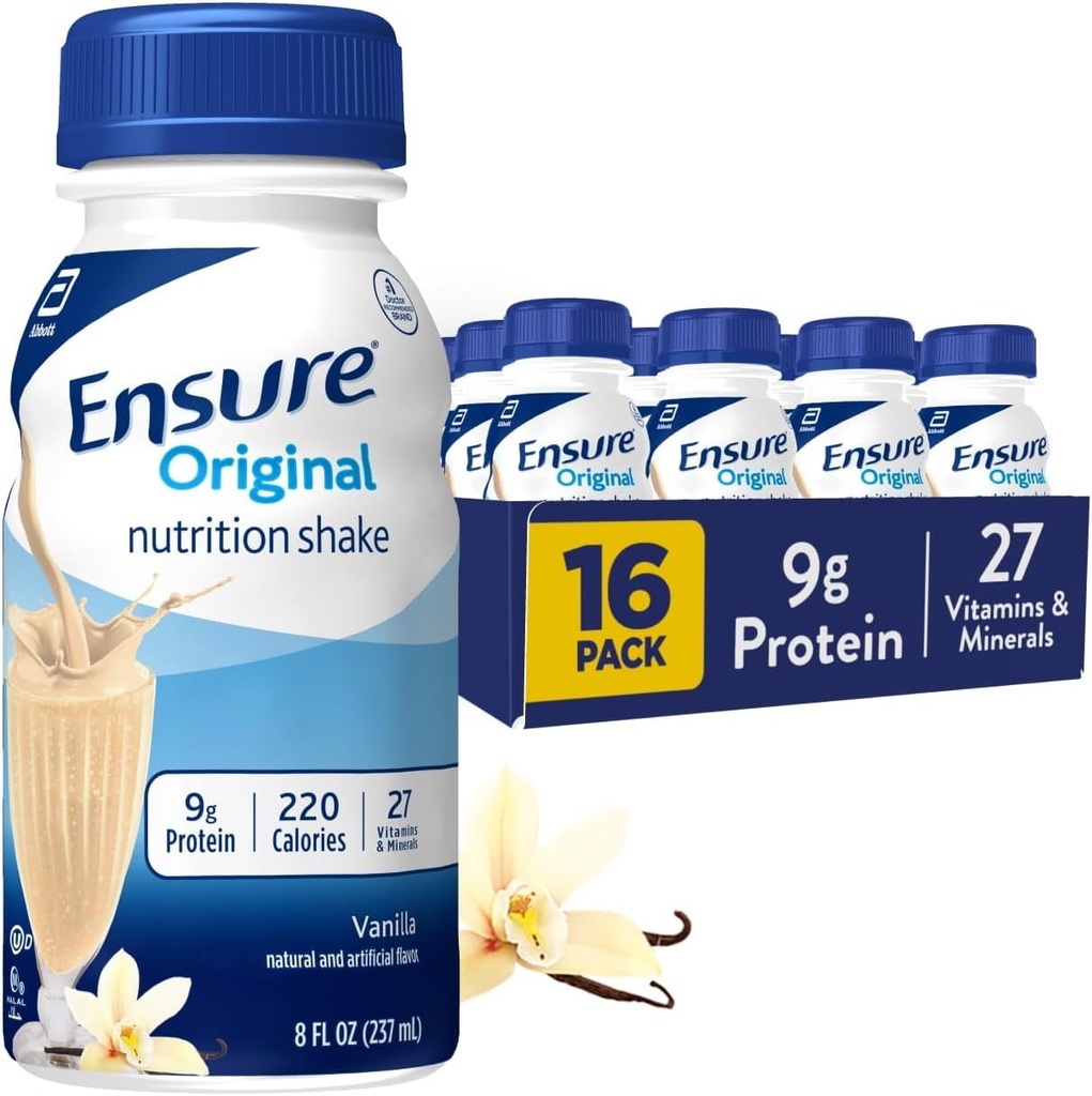 Pastikan Asli Vanilla Nutrition Shake 124; Pengganti Meal Shake 124; 16 Pack