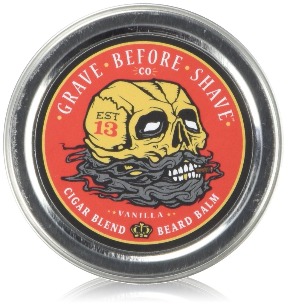 Grave Before Shave ™ Cigar Blend Beard Balm (Cigar / Vanilla aroma) (2 oz.)