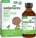 Wellients Organic Daytime Baby Cough Syrup 124; Soothes Occational Cough Because to Dry Throat *