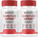 (2 Pack) Bloodcell Max - Bloodcell Max Capsules untuk menjaga Levels Healthy, Bloodcell Max Advanced Formula untuk Kesehatan, BloodcellMax Review (120 Capsules)