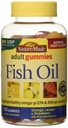 Nature Made Fish Oil Dewasa Gummies - Orange Lemon & Strawberry Banana 90 Ct, Kemasan 2