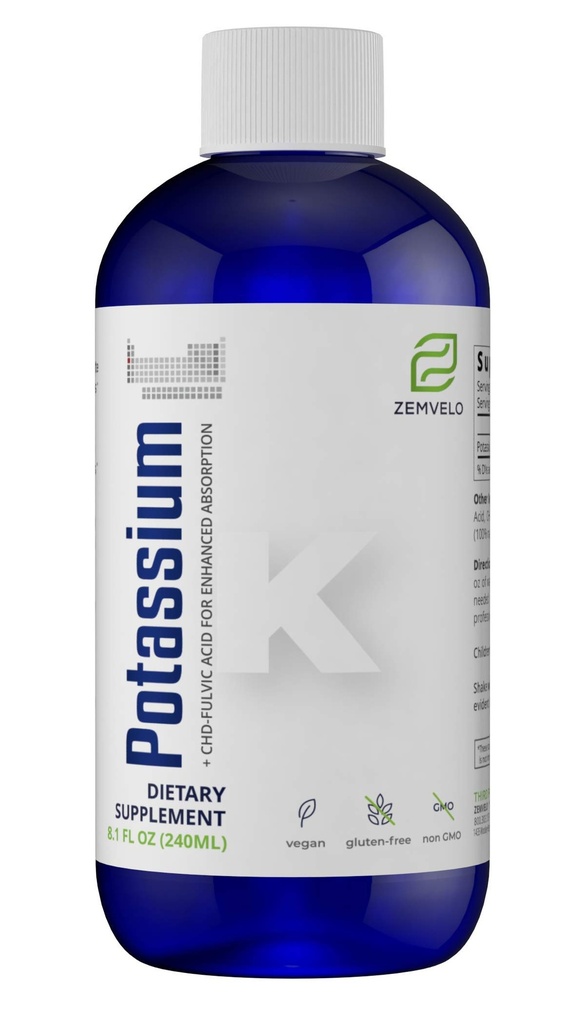 Limid Ionic Potasium Citrate Suplemen 124; Potasium Electrolite 124; Dukung Hati Sehat 124. Dukung Otkel Kesehatan 124z, 48 Hari Suppply