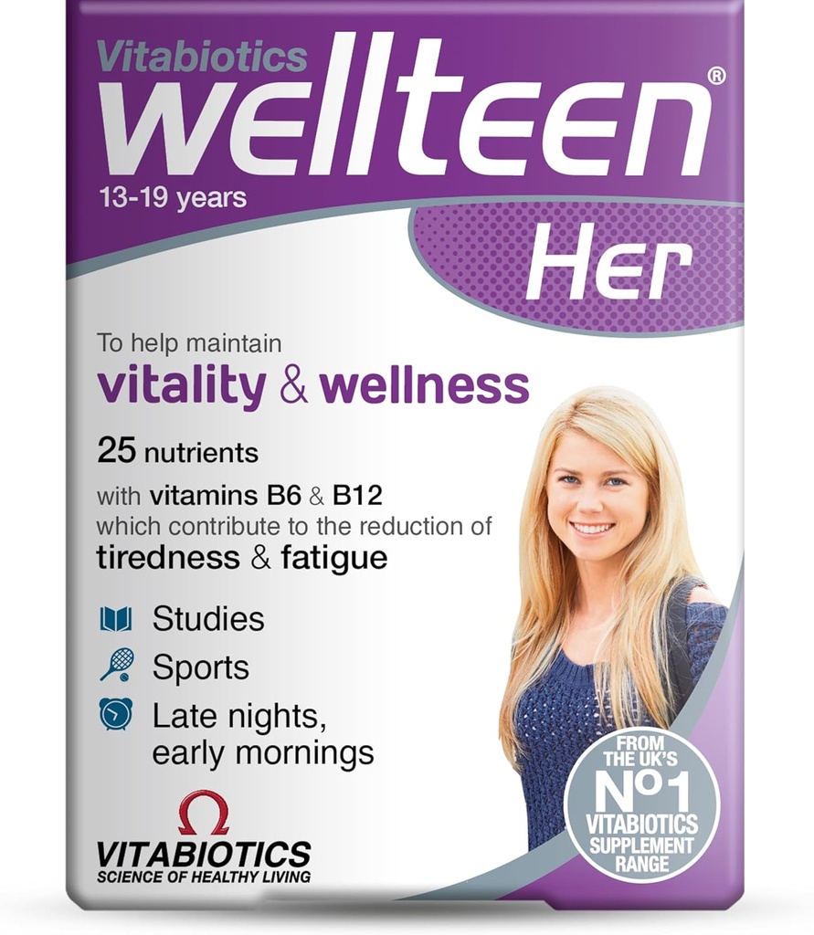 Vitabotik Wellteen-nya Dukungan Nutonasional untuk Remaja dan Wanita Muda Umur 13-19 Tablet