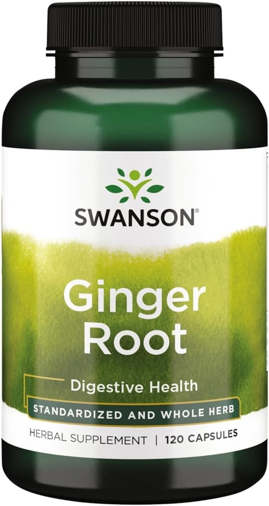 Swanson Ginger Root (Standardied) 250 Miligram 120 Capsules