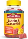 Nature Made Lutein & Dalxanthin Gummies, Eye and Brain Supplement, 40 Vegan Gummies, Persediaan 20 Hari