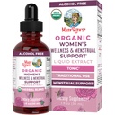 MaryRuth Organics USDA Organic Women Wellness Liquid Herbal Suplemen 124; Termasuk Stinging Nettle, Raspberry Leaf, Akar Eleuthero, Chaste Tree Berry 124; Menstrual Dukung 124; Nun-GMO, Vegan