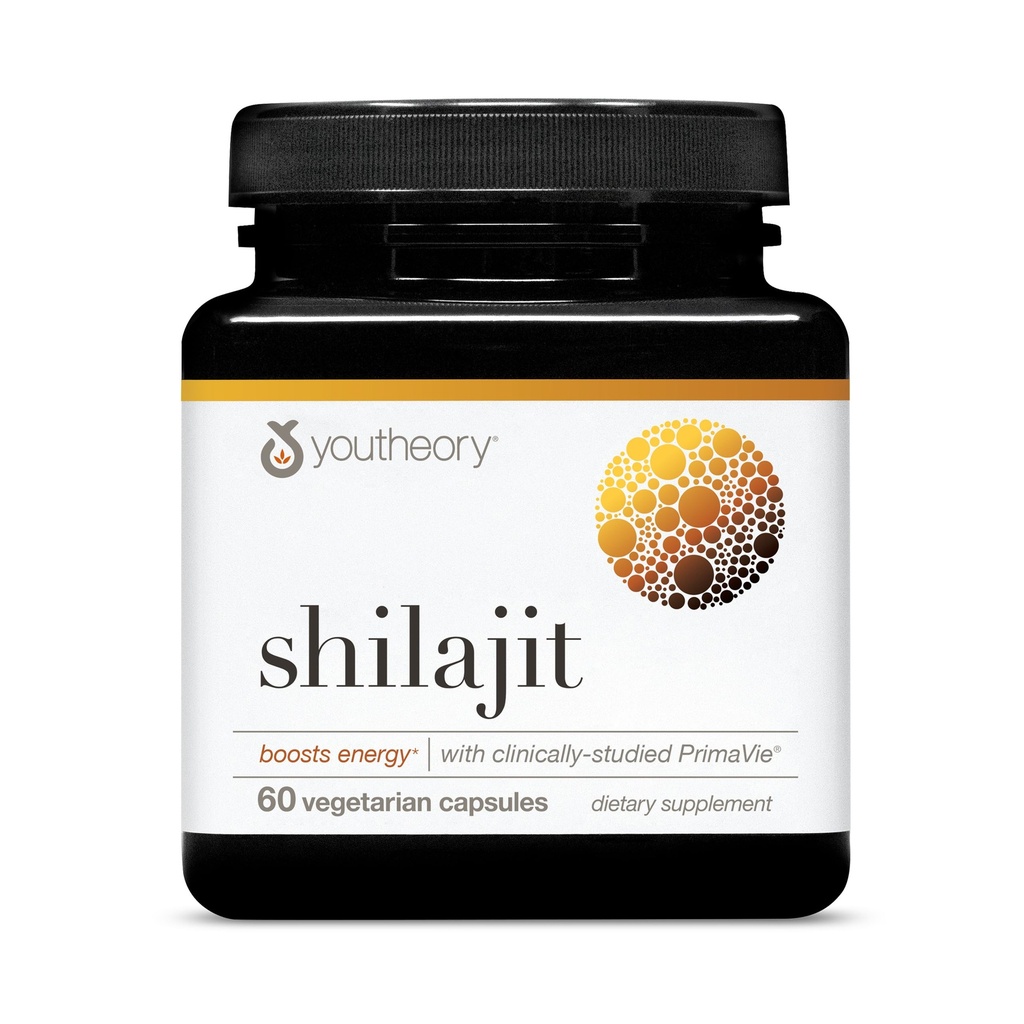 Teori Anda Shilajit - 500 mg Shilajit Kapsules - Suplemen Energi - Shilajit Support Stamina & Endurance - Murni Himalaya Shilajit - Gluten, Dairy & Soy Free - 60 Vegetarian Capsules