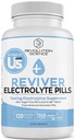 Reviver Superior Absorpsi Electrolite Pills - Salt Tablet untuk Pelari & Fasting Electrolite Supports Superior