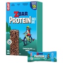 Zbar Protein - Chocolate Flavared Mint - Crispy Snack Bars - Made with Organic Oats - Non-GMO - 5g Protein - Gluten Free Protein Bars (15 Pack)