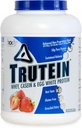 Powder Protein Tinggi Body Nutrition: 45% Whey, 45% Casein, 10% Egg White, Gluten- Free, Low Sodium, Grass Fed Whein Protein Powder, Gym Suplemen & Breakfast, Strawberry & Cream, 4lb