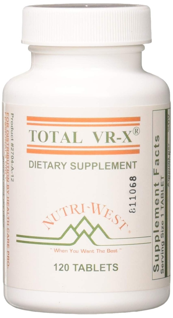 Nutri-West - Total VR-X - Formedious Total Virx - 120