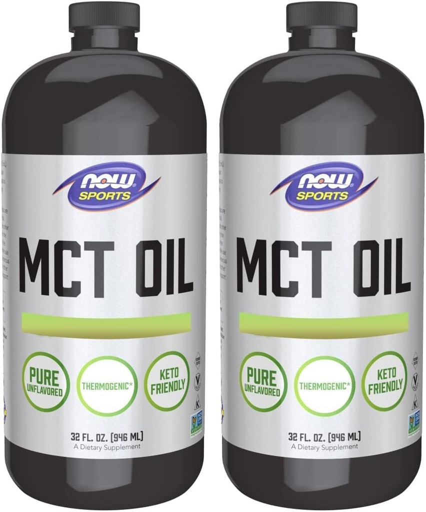 Sekarang MCT Makanan 100% Oil, 32 fl oz (Paket 2)