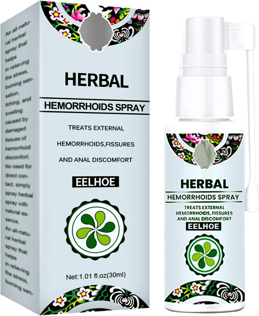 Perawatan wasir - Bantuan Cepat dengan Hemocare Herbal Hebreamhoids Semprot & Analese Numb Cream (1 PCS)