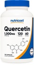 Nutricost Quercetin 100mg, 120 Capsules - Vegetarian Capsules, 60 Servings, 500mg Per Capsule, Non- GMO, Gluten Free