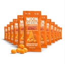 Keju bulan Cheddar Believe It, 1 Ounce, 12- Pack, Crunchy, Protein-Rich Cheese Snack, Keto Friendly, 100% Real Cheese