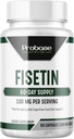 Probase Nutrection Fisetin Senolytic Supplement 100mg High Potency 60- Day Supply for Cellular Health