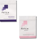 Patch Remedy Metabolize & PMS Patch Kit for Women - (60 Topical Patches) Metabolisme Patch & PreMenstrual Patch