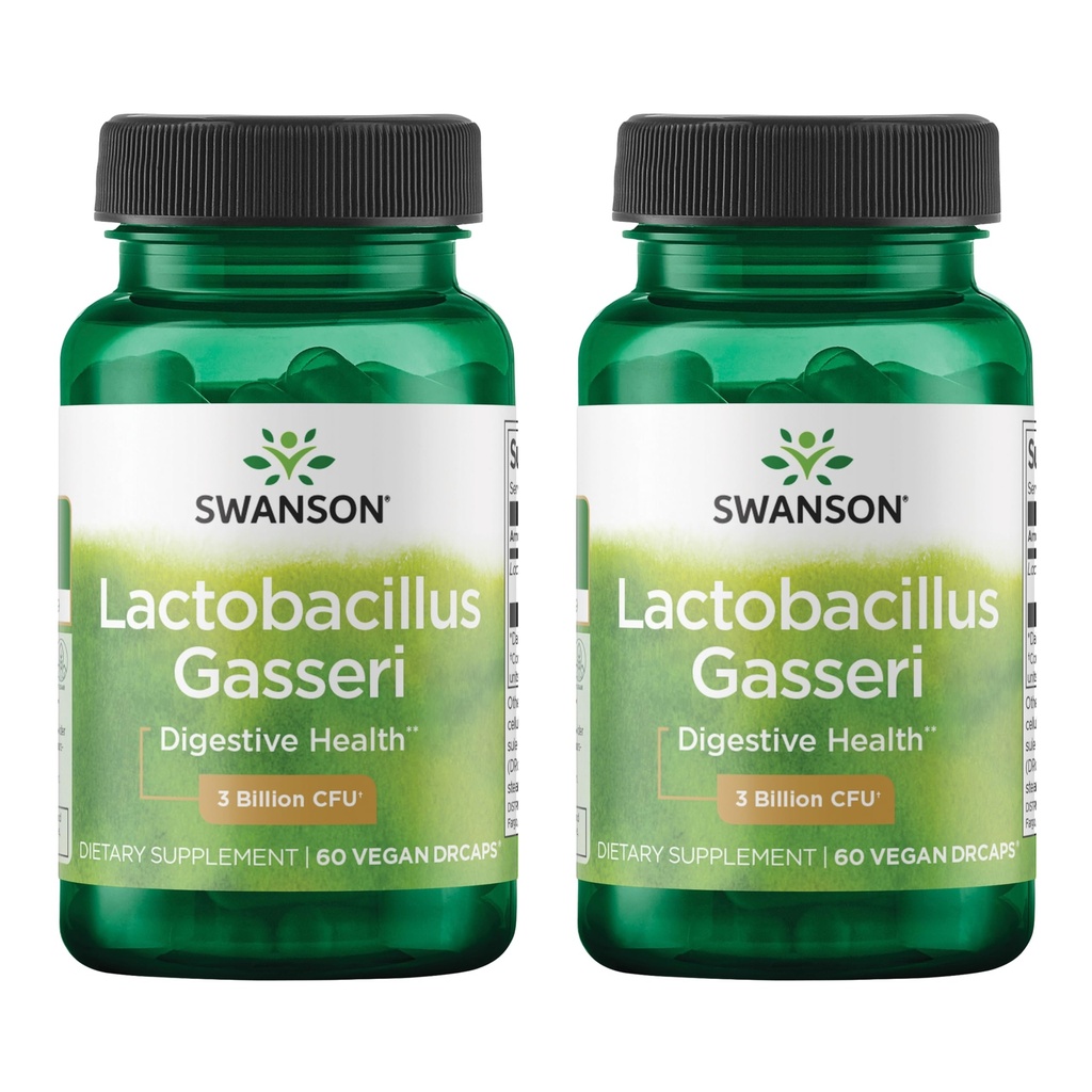 Swanson Lacleillus Gasseri - Probiotic Supplement Suplemen Digetical Health dengan 3 Milyar CFU