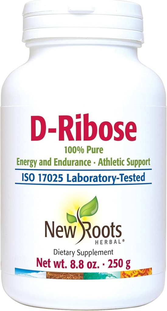 NEW ROOTS HERBAL - D-Ribose Powder 250g-D Ribose Suplemen Atletik