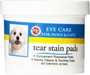 Miracle Care Tear Seat Pads, 90 Single Use Pre- Soaked Pads untuk Clean and Soothe Dog and Cat Eyes, Non Stinging Formula to Improve Tear Stains and Delease Eye Debris