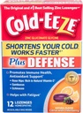 Cold- EEZE Plus Pertahanan Cold-Shortening Lozenges, 12 Count, Dingin Remedy, Citrus dengan Elderberry Flavor