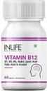 Vitamin B12 dengan B1, B5, B6, Alpha Lipoic Avid, Folic Acid, Inositol Suplemen - 60