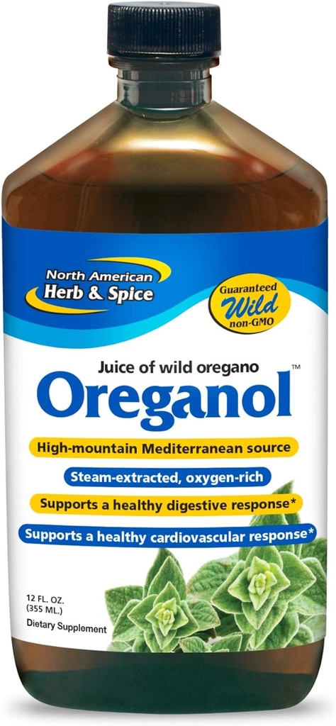 Herb dan Spice Amerika Utara, Jus Oregano, 12 oz.